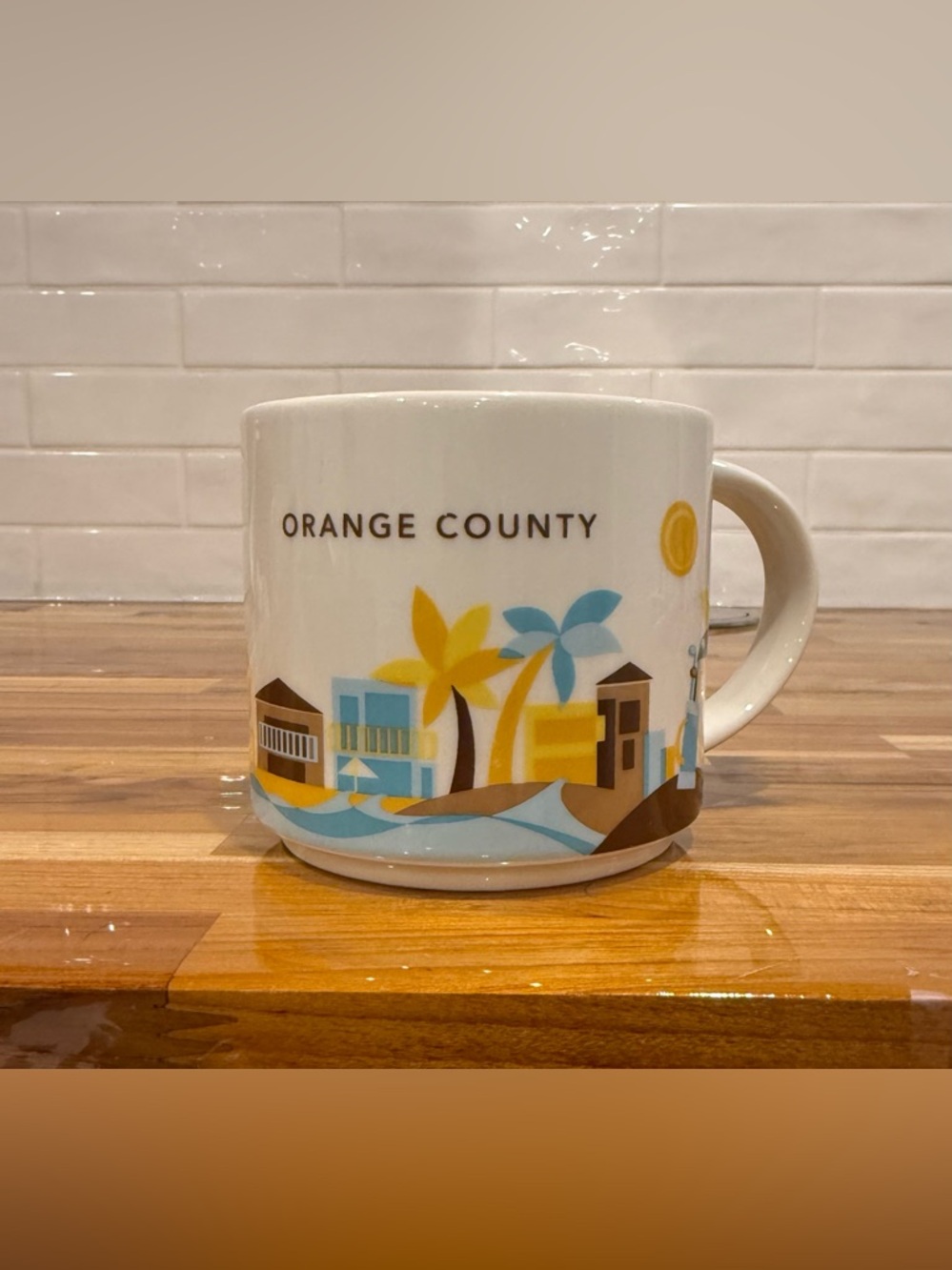 Starbucks Orange County You Are Here Coffee Mug 14 oz 2016